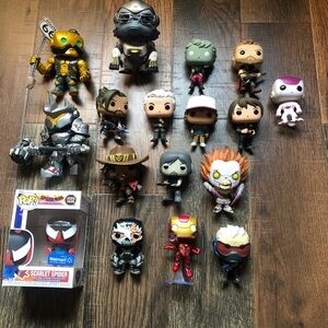 Funko Pop Action Figure - Preowned Mixed Loose Character Toys LOT